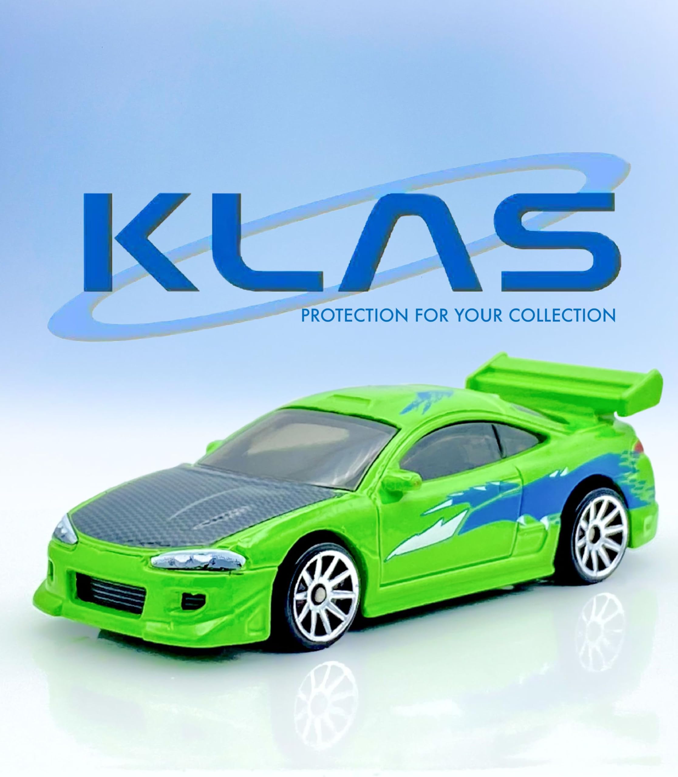 Hot Wheels '95 Mitsubishi Eclipse (Green) 1/10 Fast & Furious